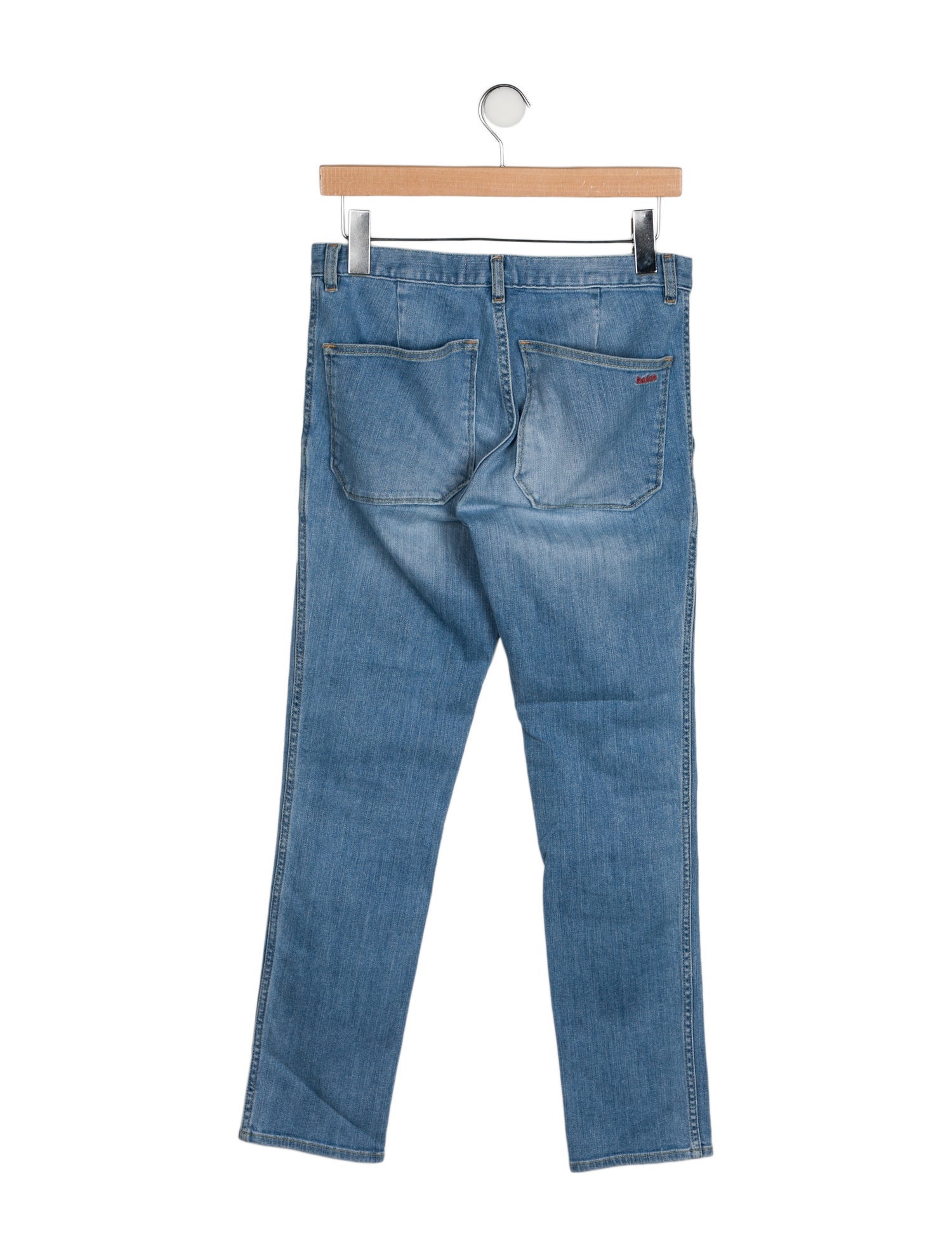 BA&SH Mid-Rise Straight Leg Jeans